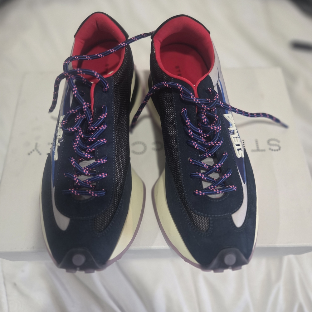 Stella McCartney Navy, Pink & Cream Women's Sneakers